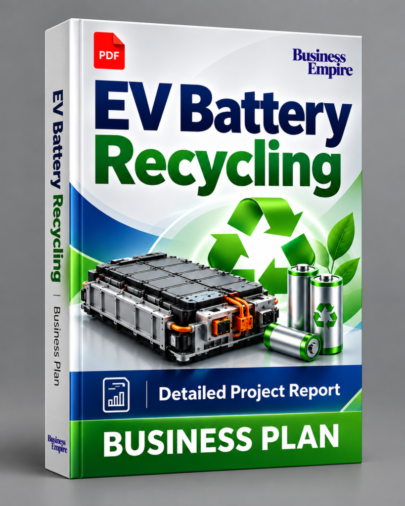 EV Battery Recycling Detailed Project Report and Business Plan India 2026